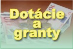 Dotácie a granty - propagačný banner